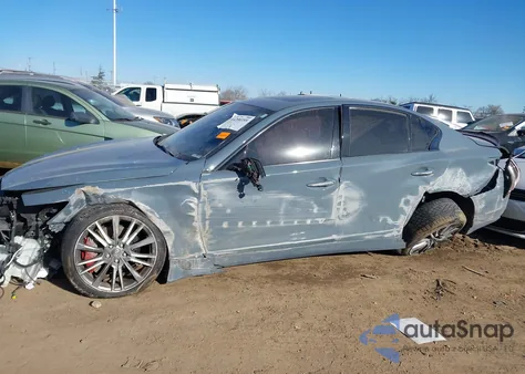 2021 Infiniti Q50 Red Sport 400 Awd из США, поврежденный, VIN JN1FV7DR8MM881030